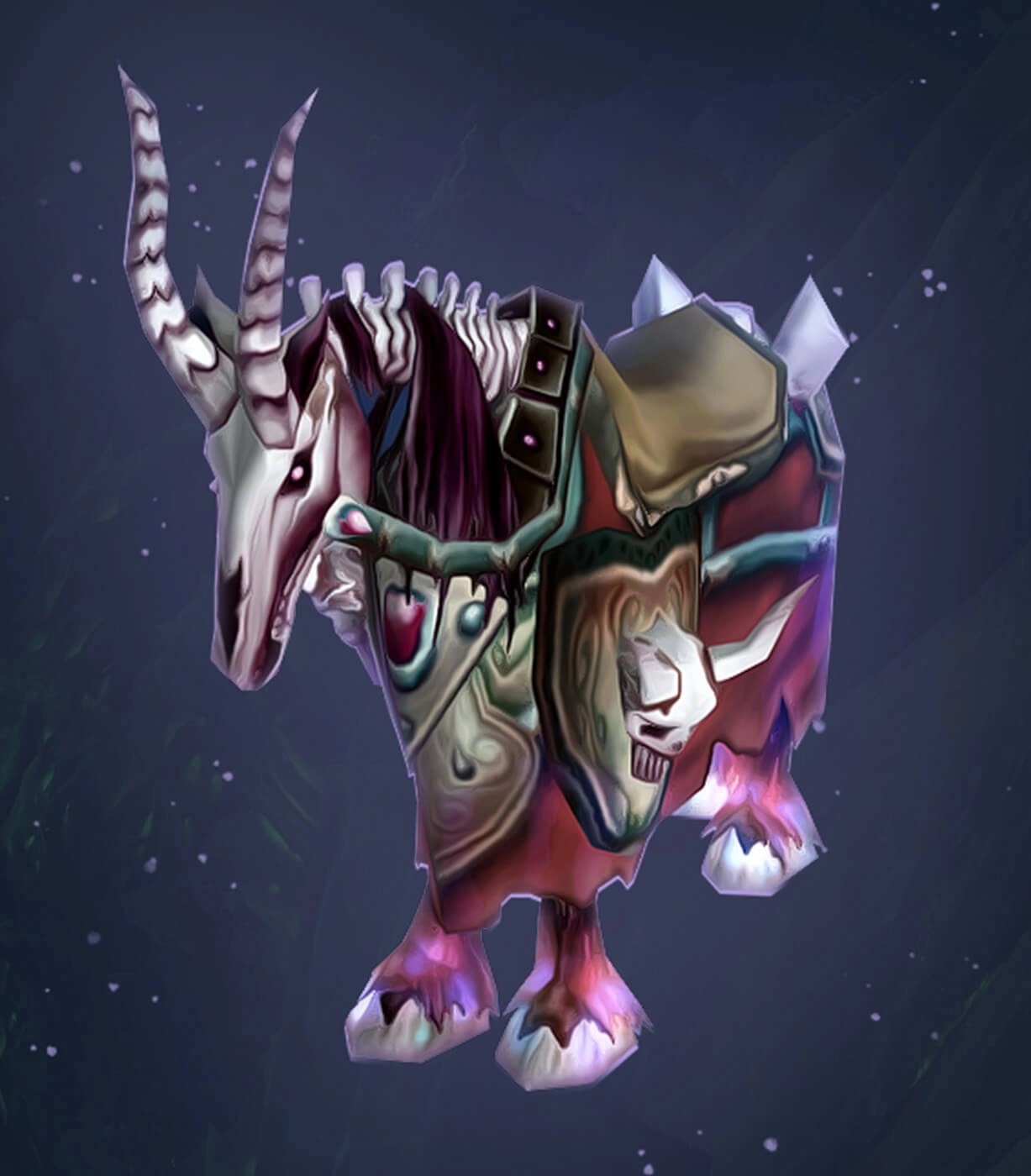 Red Skeletal Warhorse Mount Buyboost